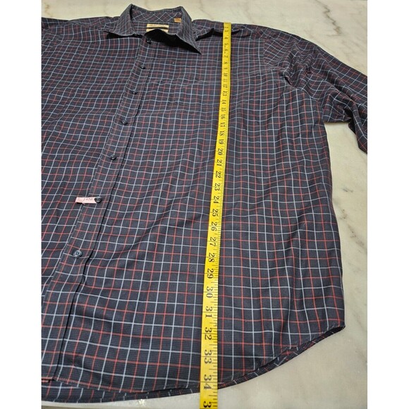 Roundtree & Yorke Men's Gold Label Long Sleeve Non-Iron Perfect Shirt Size 4XB - Picture 5 of 12